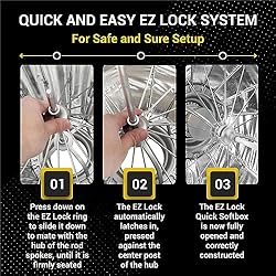 Glow EZ Lock 28" Deep Parabolic Quick