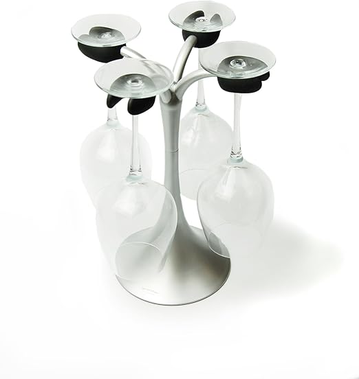 Amazon Com Architec Airdry Wine Glass Drying Rack No Tip Design