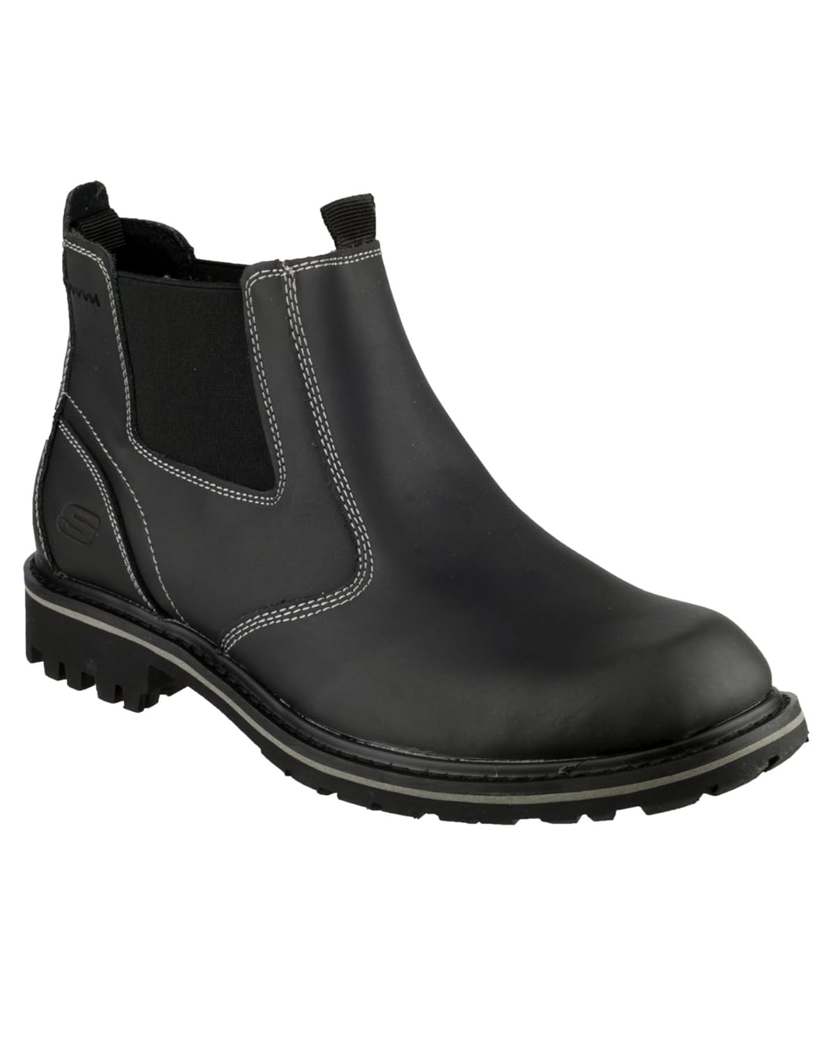 Skechers Mens Velcro Mens Shoes Sk999608 Roven Untied Dealer Boot Black