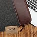 GMYLE Soft Sleeve for Macbook Air/Pro/Retina 13 inch, 13-13.3 Inch Laptop - Dark Grey and Brown [Not fit for New Macbook Pro 2016-2017]