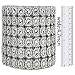 Bling Rhinestone Diamond Flower Shape Mesh Ribbon Wrap,Storystore Silver Acrylic Bling Diamond Wrap Ribbon for Wedding, Cake, Vase Decorations, Party Supplies(1 Roll, 30Ft,6 Rows)(Silver Flower Shape)