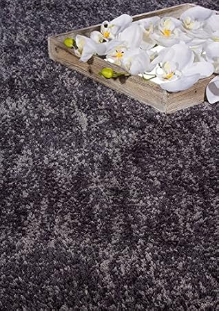 Hochflor Langflor Shaggy Barbara Becker Touch Lavagrau Amazon De