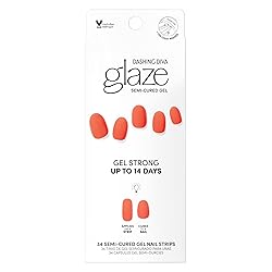 Dashing Diva Glaze Nail Strips - Pop Red | Works