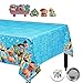 Toy Story 4 Birthday Party Supplies Pack For 16 With Toy Story Plates, Napkins, Cups, Birthday Candles, Tablecover, Add An Age Birthday Banner, 12 Sheriff Badges, and Exclusive Pin