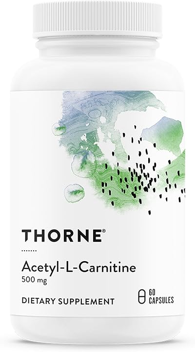 Thorne Acetyl-L-Carnitine 500 mg 60 Capsules