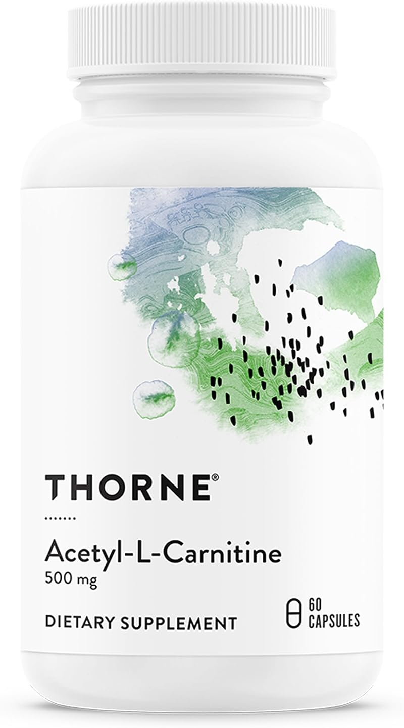 Thorne Acetyl-L-Carnitine 500 mg 60 Capsules
