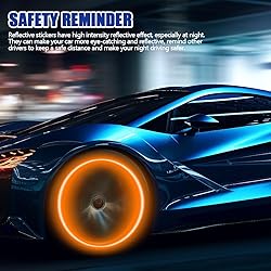 20PCS Reflective Car Wheel Decorative Stripe
