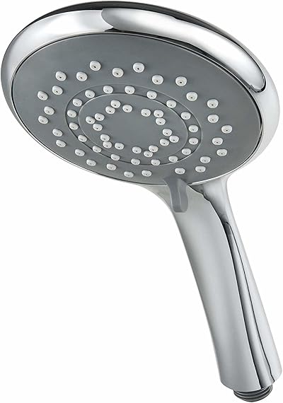 Triton Showers Showerhead Chrome 5 Spray Patterns High Pressure 8000 Series