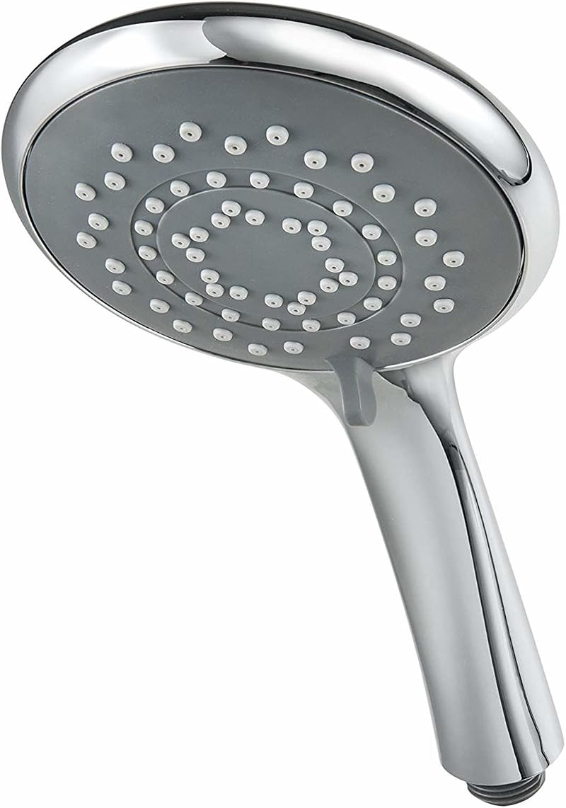 Triton Showers Showerhead Chrome 5 Spray Patterns High Pressure 8000 Series
