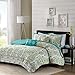 Intelligent Design Comforter Set, Full/Queen, Green