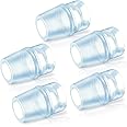 Enhon 5 Packs Bite Valve Replacement Sheath for Water Bladder, Compatible with Osprey Packs Hydraulics Reservoirs, Hydration Pack Bite Valve Silicone Nozzle Mouthpiece Replacement