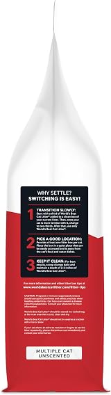 World's Best Cat Litter Multiple Cat Unscented 15-Pounds view 6