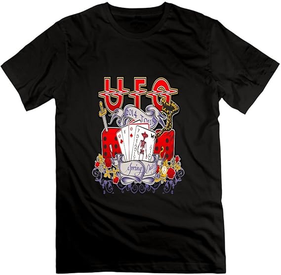 UFO Band Muisc Tour Herren's TShirt schwarz Herrens XXLarge Amazon