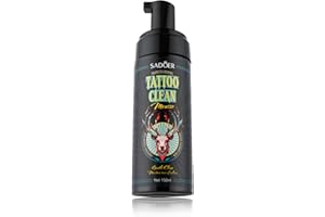 TINYLENS Tattoo Aftercare Foam, 150ml Tattoo Soap for Tattoo Wash, Piercing Cleanser with Olive Oil & Centella