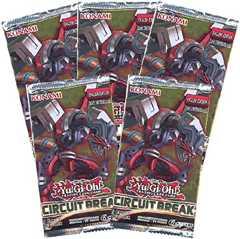 Yu-Gi-Oh Cards - Circuit Break - Booster Packs (5 Pack Lot)