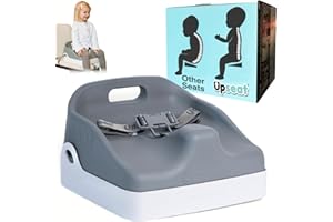 Upseat Boost Ergonomic Toddler Booster Seat for Dining Table, Developed with Physiotherapists to Encourage Posture, 3-Point H