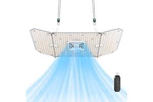VIVOSUN AeroLight Wing AW200SE, LED Grow Light 200W with Integrated Circulation Fan & GrowHub Controller E25, Compatible with App & E42A, 2x4/3x3 Coverage, Establish an Intelligent Grow Environment
