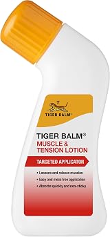 Tiger Balm Muscle & Tension Lotion 80ml with No Mess Applicator view 2