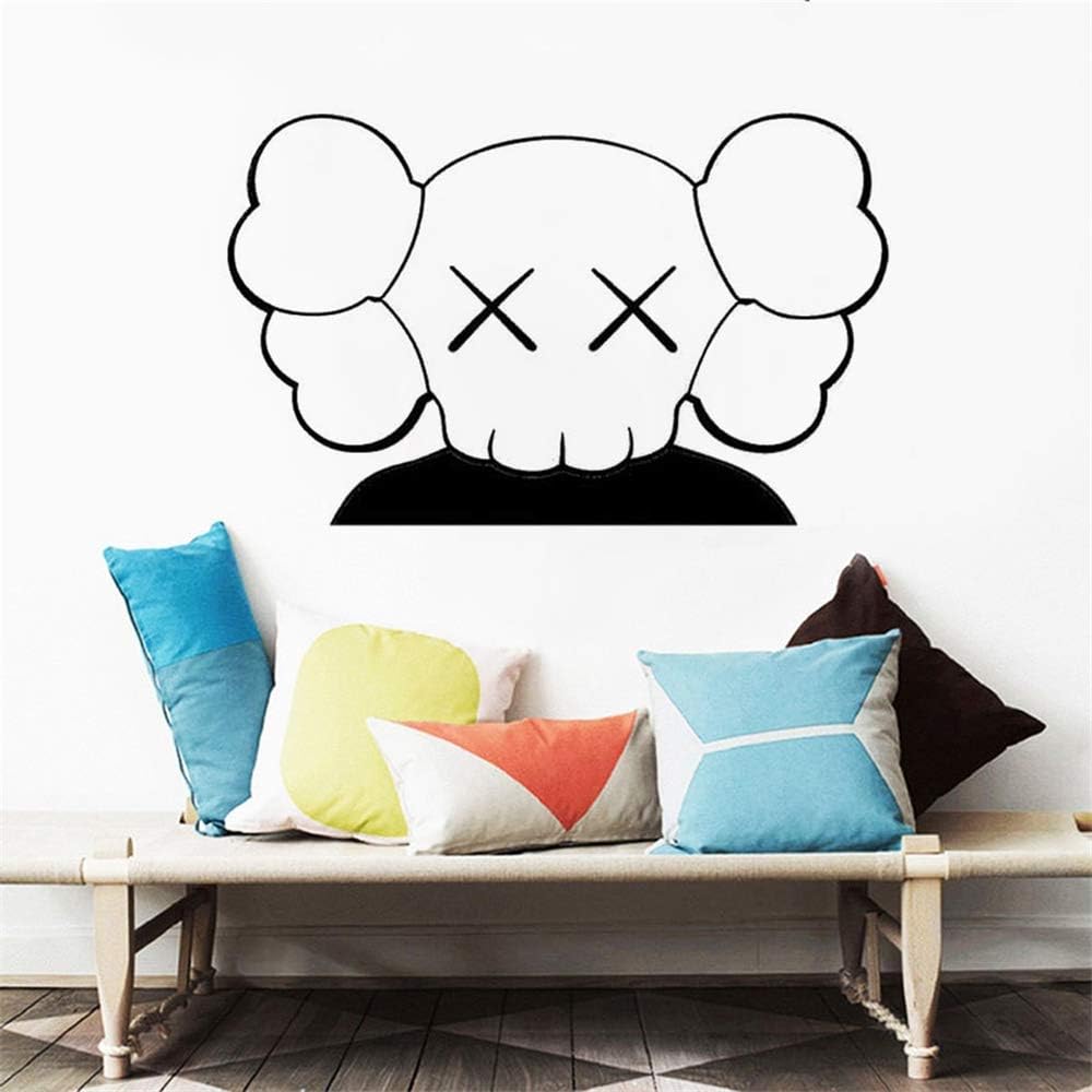 Rtuyi Wall Stickers Quotes Vinyl Art Room Mural Posters KAWS Art for Kids Room Home Decors Living Room Anime Bedroom Decor Nursery