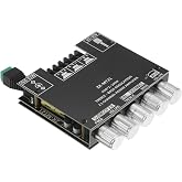 Gugxiom ZK-MT21 2.1 Channel Bluetooth Subwoofer Amplifier Board Module | 50Wx2+100W DC12-24V, Bluetooth and AUX Input, with Treble and Bass Control, for DIY Bluetooth Speaker