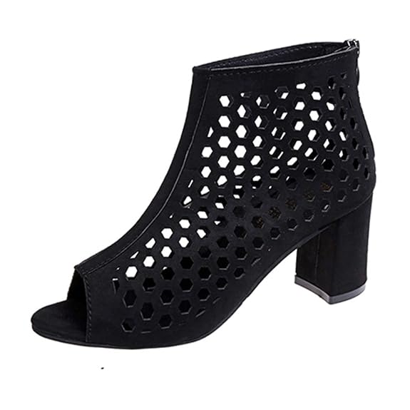 Sandalen Damen Sommer Elegant Flip Flops Mode Strandschuhe Zehentrenner Pantoletten Keilabsatz Sandalen Offene Spitze Fischko