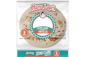 Mama Lupe Zero Carb Tortillas 12oz. - 8ct - Plus Delicious Select Goodness Recipes! 2 Pack