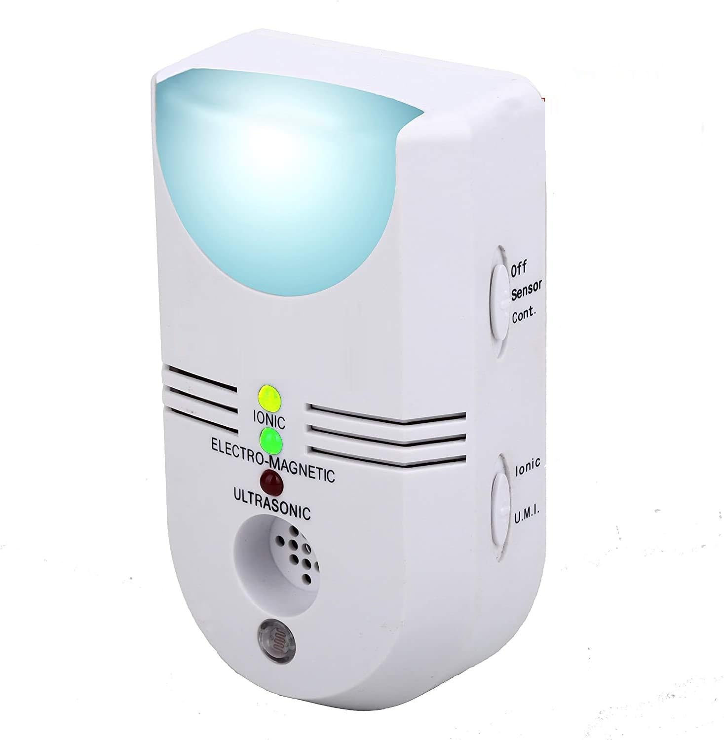 New Upgrated Cozy Life Ultrasonic Indoor 5 in 1 Pest, Insect Control & Rodent, Rat, Mouse Control Repeller/Repellent. Totally Safe for Humans and Pets,Perfect for Home Protection. Most Powerful Electronic Pest Control Deterrent against Mice, Moths, Ants, Bugs, Fleas. (UK Plug,Simply Plug In,Auto Night Light )
