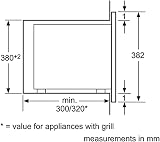 Bosch Serie 4 Built In Microwave With Grill - Stainless Steel view 4