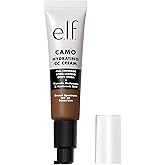 e.l.f. Hydrating Camo CC Cream, SPF 30, Color Correcting Full Coverage Foundation For A Dewy Finish, Vegan & Cruelty-Free, Deep 530 W