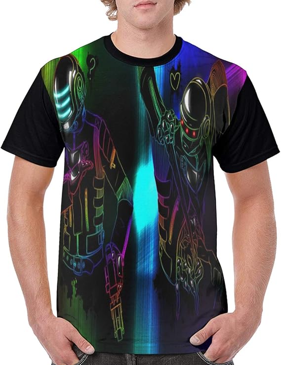 Amazon Co Jp ファッション メンズ 半袖 Tシャツ Daft Punk ダフトパンク 6 半袖 Tシャツ メンズ 夏服 インナーシャツ メンズ Tシャツ 吸水速乾 防菌防臭 クセになる肌触り 快適 カジュアル 丸首tシャツ 服 ファッション小物