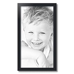ArtToFrames 13x24 Inch Black Picture Frame, This