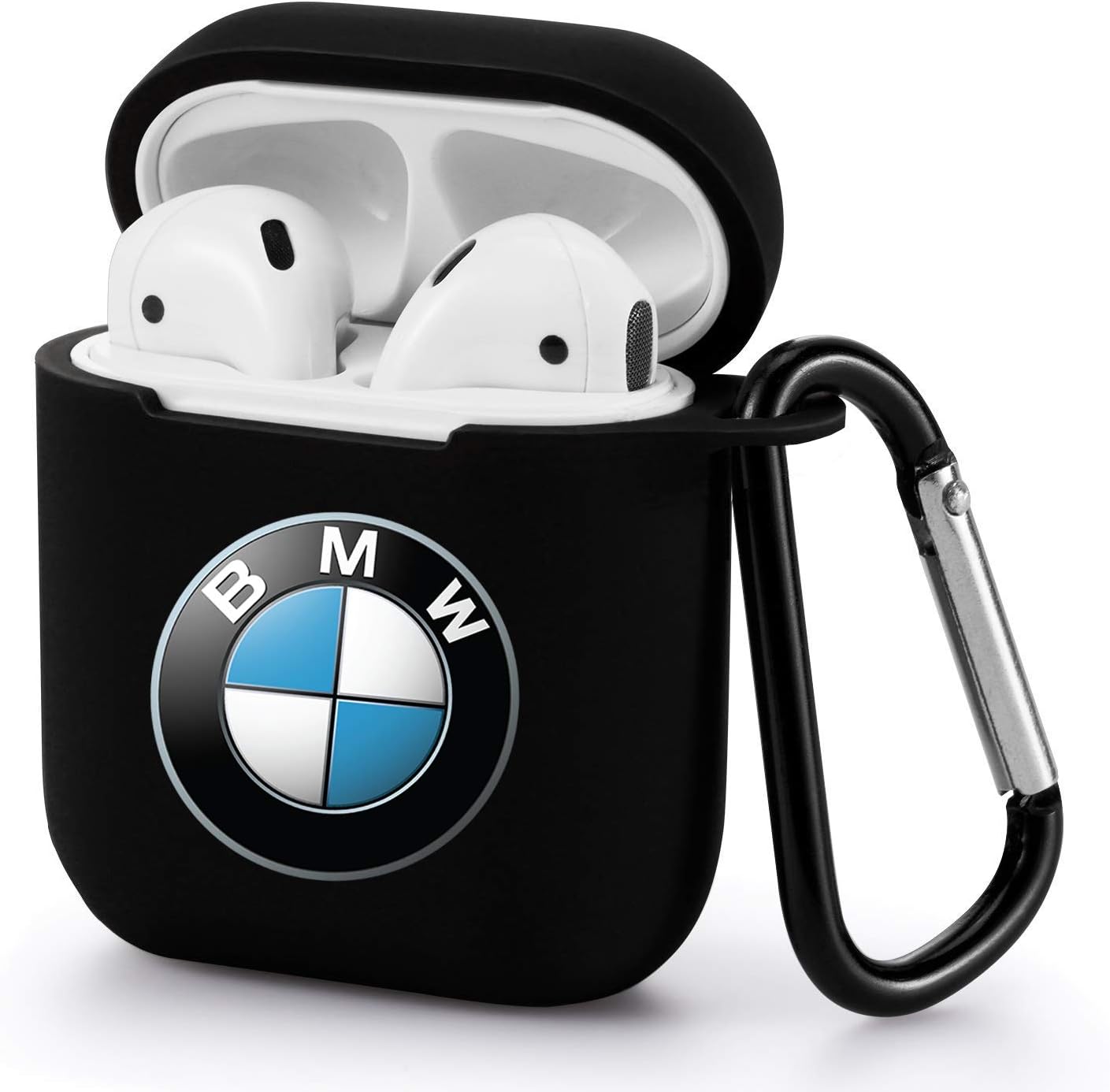 Mattey Protective TPU Case and Cover with Hook for Apple Airpods 2 & 1 Model -C