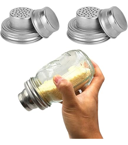 Mason Jar Lifestyle Products Mason Jar Dispenser Lids (Set Of