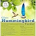 Best Home Products Glass Hummingbird Feeder with Perch - Seaside, Blue, 16 Ounces (Blue)