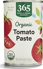 365 by Whole Foods Market, Organic Tomato Paste, 6 Ounce