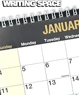 PaulStore 2026 Month to View Desktop Planner Black & White Spiral Bound Free view 3