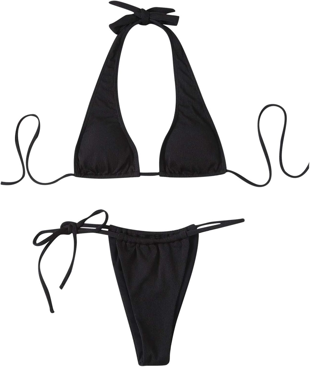 Amazon Com Smfyy Women Sexy Bikini Set Triangle Top Low Waist Thong My XXX Hot Girl