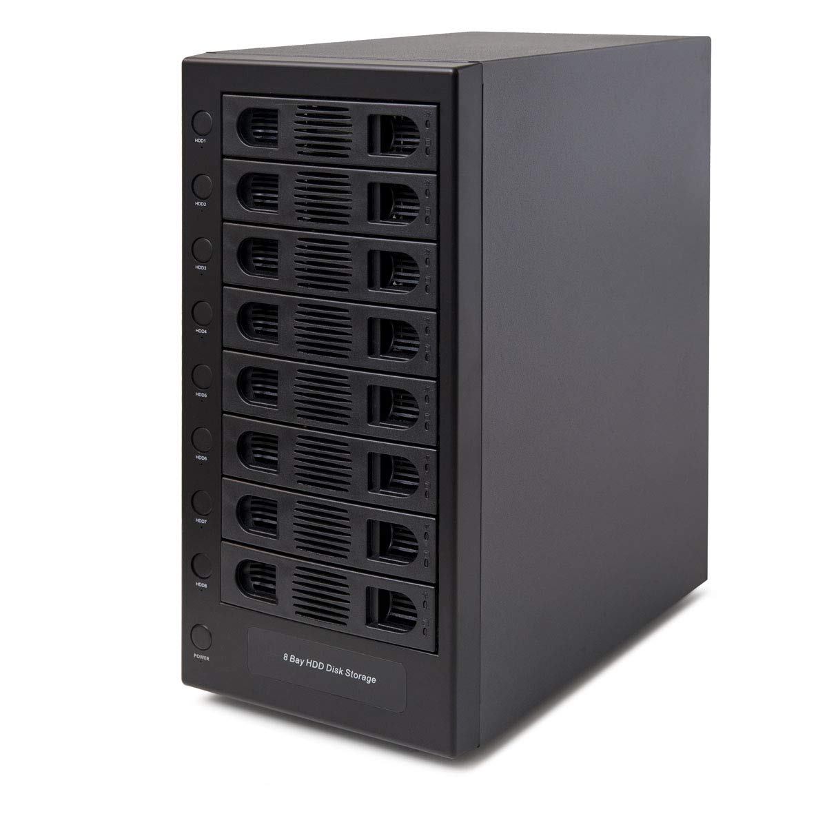 Photo 1 of Syba 8 Bay Tool Less Tray Hot Swappabe 2.5" 3.5" SATA Non Raid External USB 3.0 Enclosure SY-ENC50119