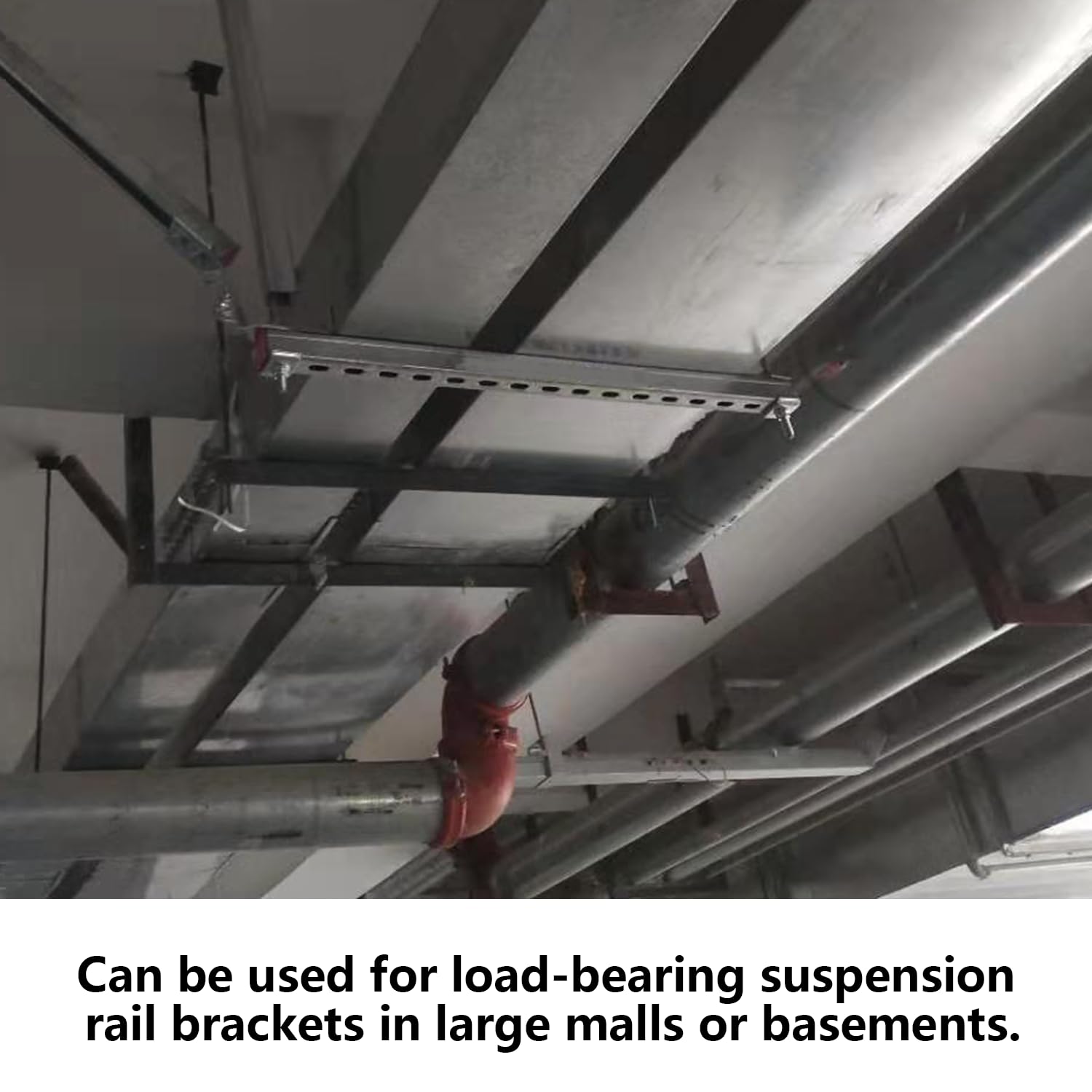 Unistrut Channel Trolley Track，4.75 Feet Length Strut Channel Trolley ...