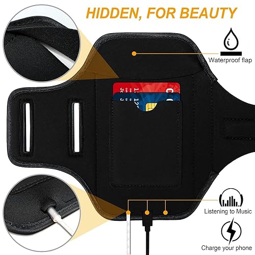 RUNBACH Armband for iPhone 16/16 Pro/15/15 Pro/14/14 Pro/13/13 Pro