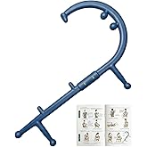 Trigger Point Massage Cane for Back, Neck &amp; Shoulder Relief, Deep Tissue Self Massage Tool for Muscle Knots, Ergonomic Therapy Cane for Hard-to-Reach Spots, Lightweight Portable, FSA-HSA-Eligible