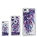 DAMONDY for iPhone 8 Plus,iPhone 7 Plus Case,3D Cute Pattern Bling Liquid Glitter Hybrid Shockproof Bumper Floating Quicksand Diamond Flowing Clear Soft TPU Case for iPhone 7/8 Plus-Dream