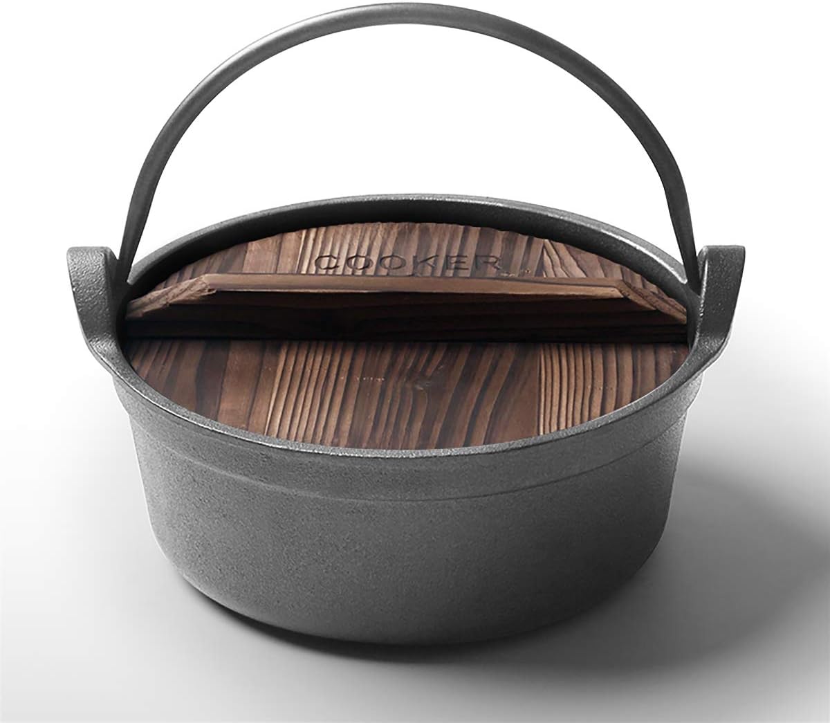 COOKER KING Cast Iron Cooking Utensils Dutch Oven