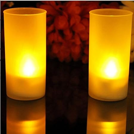 GOYAL Exclusive Decorative Frosted Glass Candle Tea Light Holder
