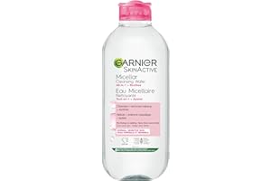 Garnier Micellar Cleansing Water, All-in-One Cleanser & Gentle Makeup Remover, For All Skin Types Including Sensitive. 400ml