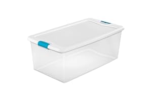 CeilBlue LoKii Clear Latching Storage Box - 106 Quart