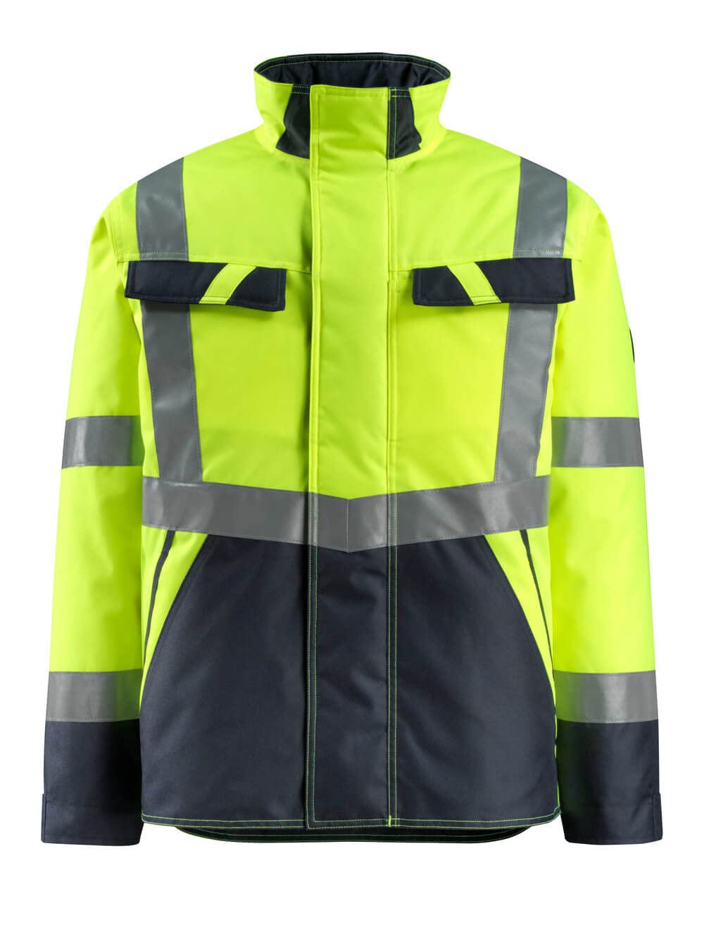 Mascot 15935-126-17010-3XL Size 3X-Large "Penrith" Pilot Jacket - Yellow/Dark Blue