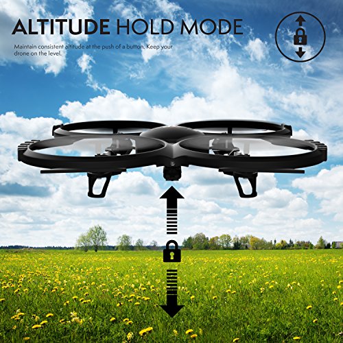 UDI-HD-Drone-with-Camera-Lime-Green-Bonus-Battery-1-Key-Control-Easy-Fly-Drones-for-Kids-Camera-Drone-Features-Headless-Mode-720p-HD-Drone-Camera-UDI-Drones-with-Camera-Model-U818A