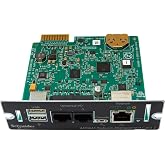 APC UPS Network Management Card 3, Rack, Black with 2 USB Ports and Temperature Monitoring, Newest Model 2020 (AP9641)