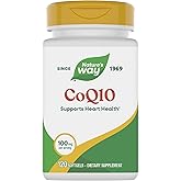Nature's Way CoQ10 with Ubiquinone, Supports Heart Health*, Supports Cellular Energy Production*, 100 mg per Serving, 120 Softgels (Packaging May Vary)